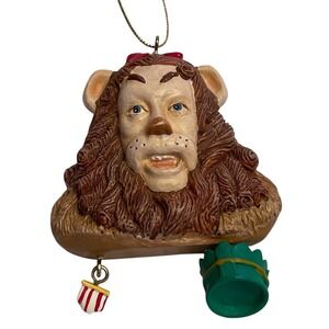 READ Kurt Adler Turner Ent. Wizard of Oz The Cowardly Lion Christmas Ornament
